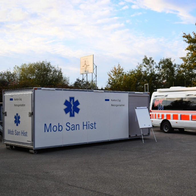 Mobile Sanitätshilfsstelle