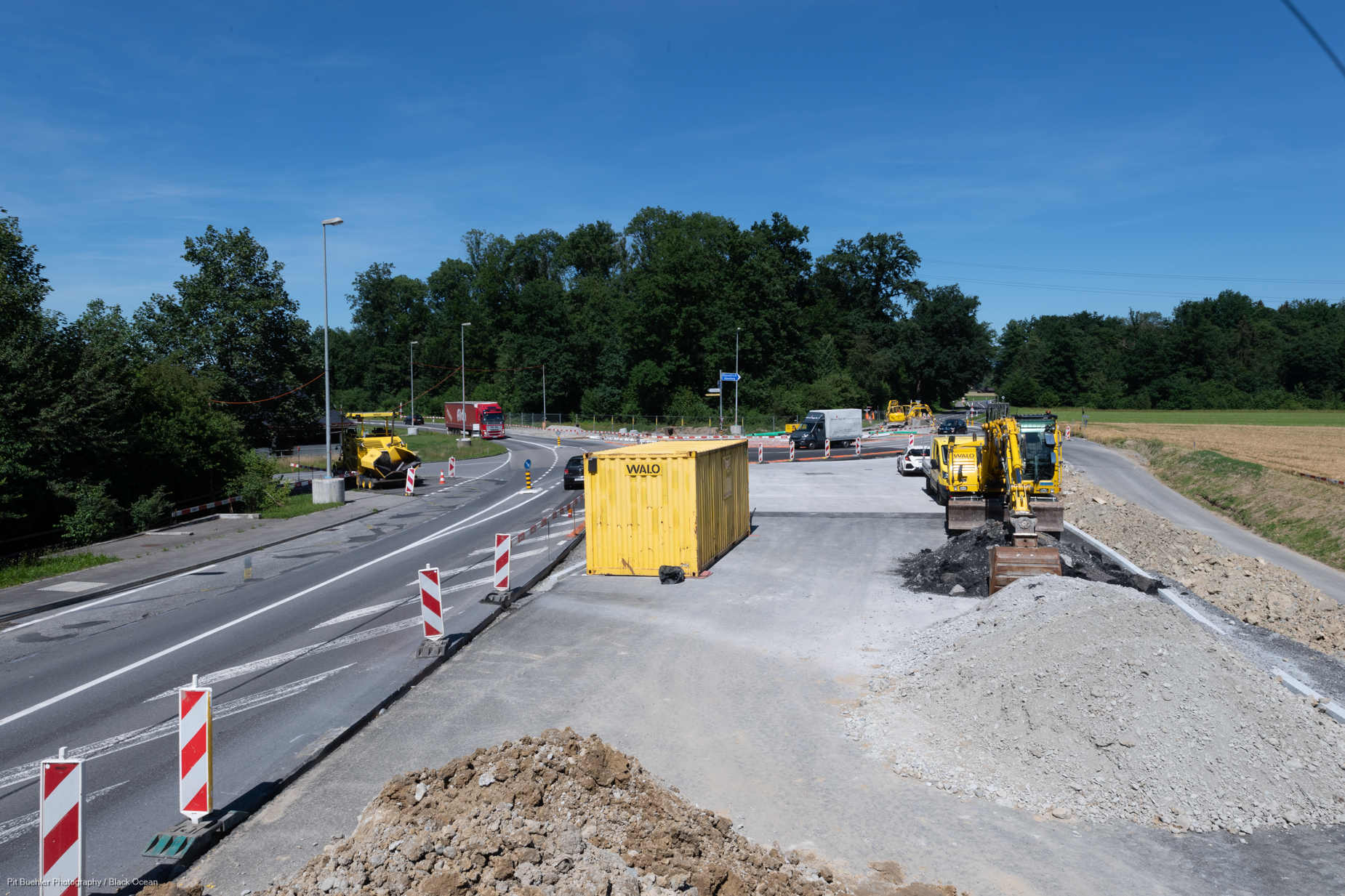 TBA STRB Projekte KS 25, Kreisel Zollhus, Hünenberg