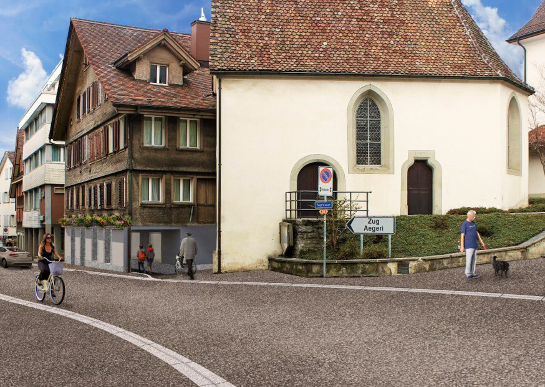 TBA STRB Ortsdurchfahrt Menzingen