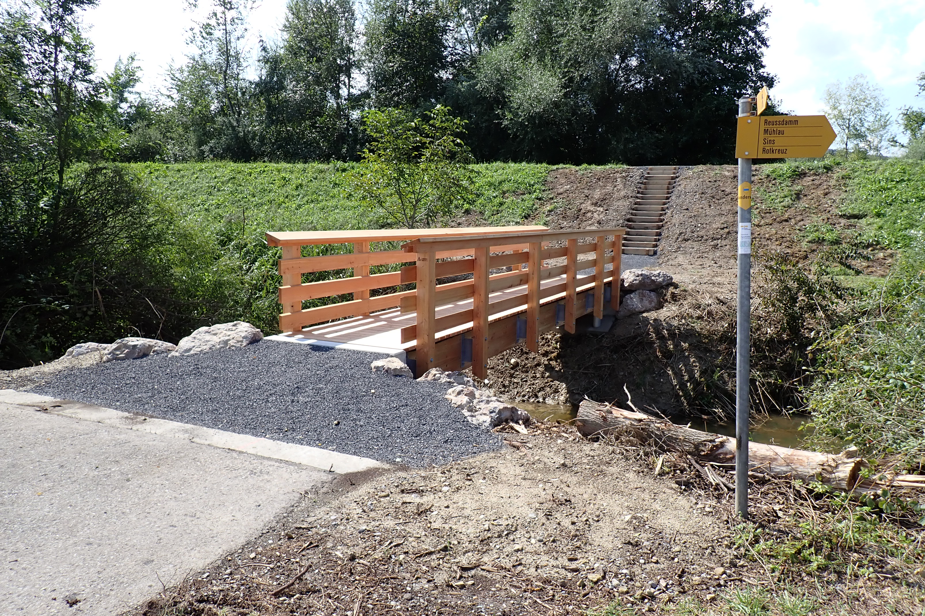 TBA KUBA Realisierter Fussgängersteg