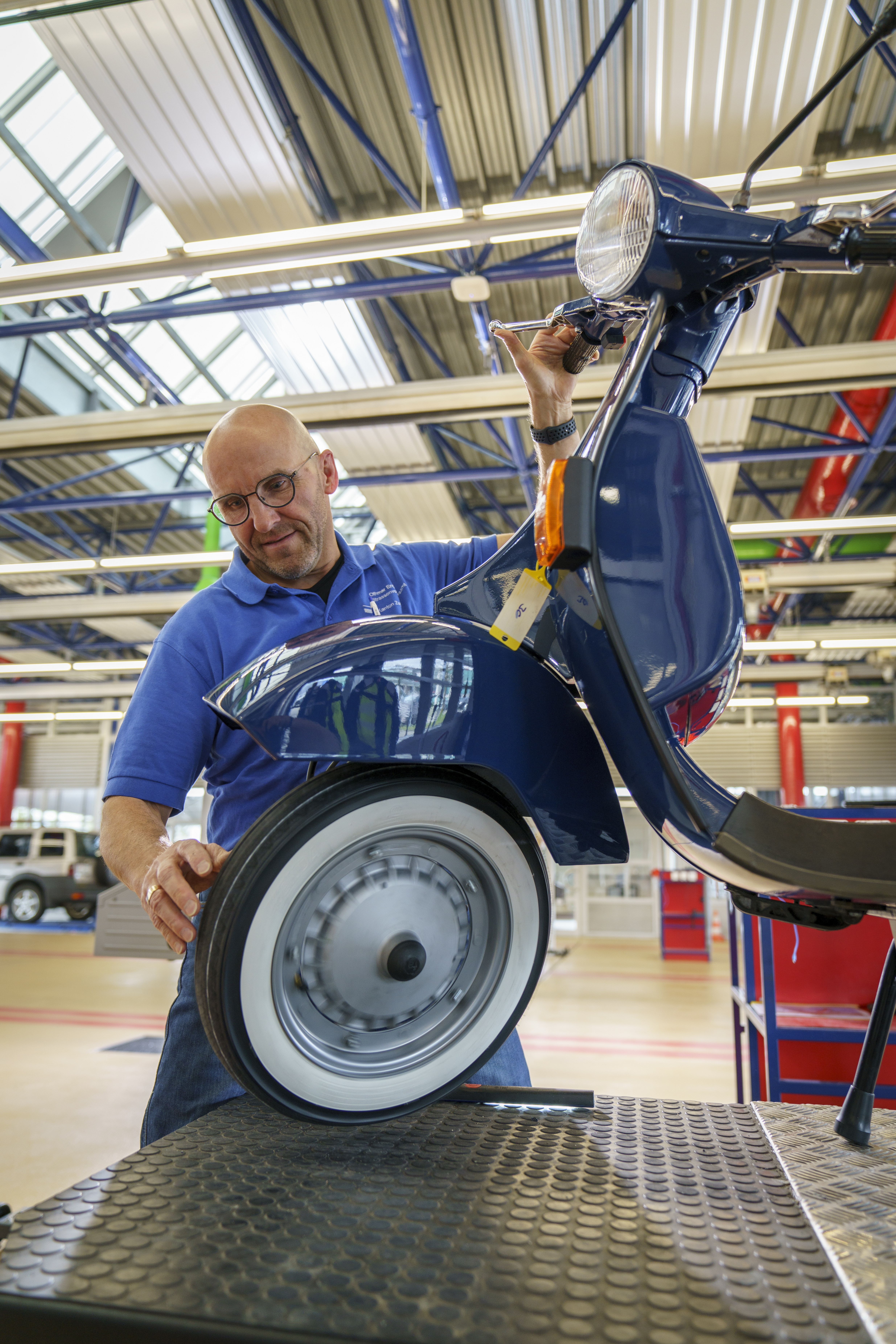 Motorrad Prüfung STVA Zug