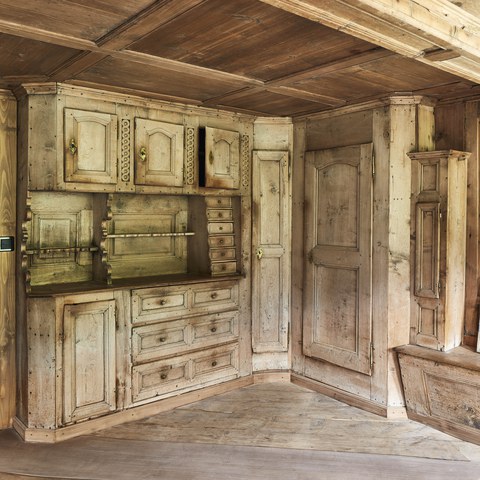 Bommerhüttli, Stube